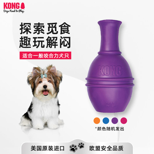 美国进口KONG狗漏食玩具宠物益智