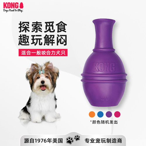 美国进口KONG狗漏食玩具宠物益智