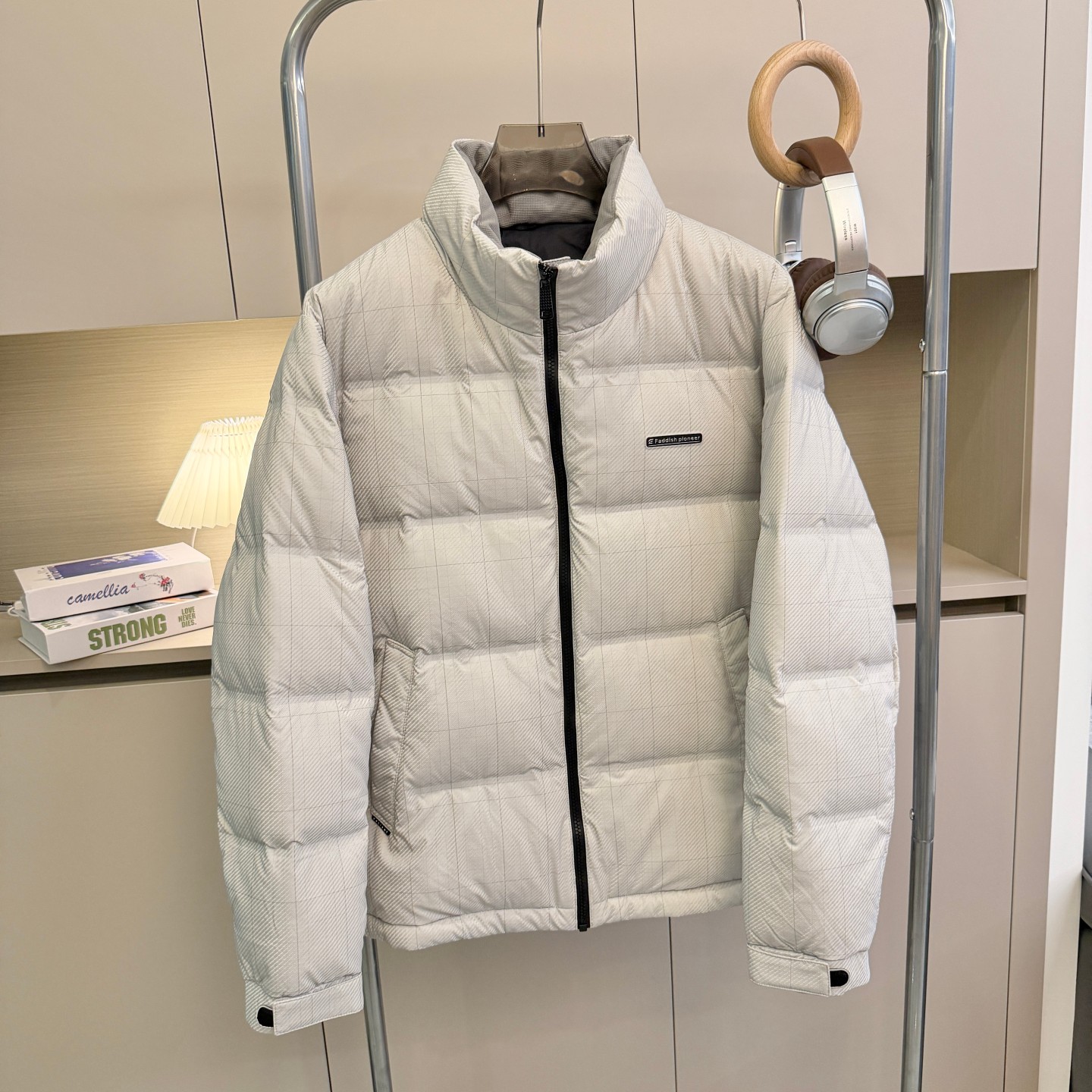 【H家】90鸭绒！100g+充绒量！冬季男士立领无帽保暖羽绒服外套潮