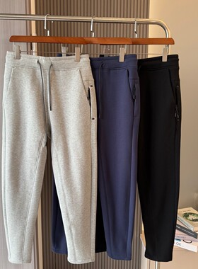 空气层东丽面料！内里加绒！3D立剪！冬季男士弹力舒适运动休闲裤