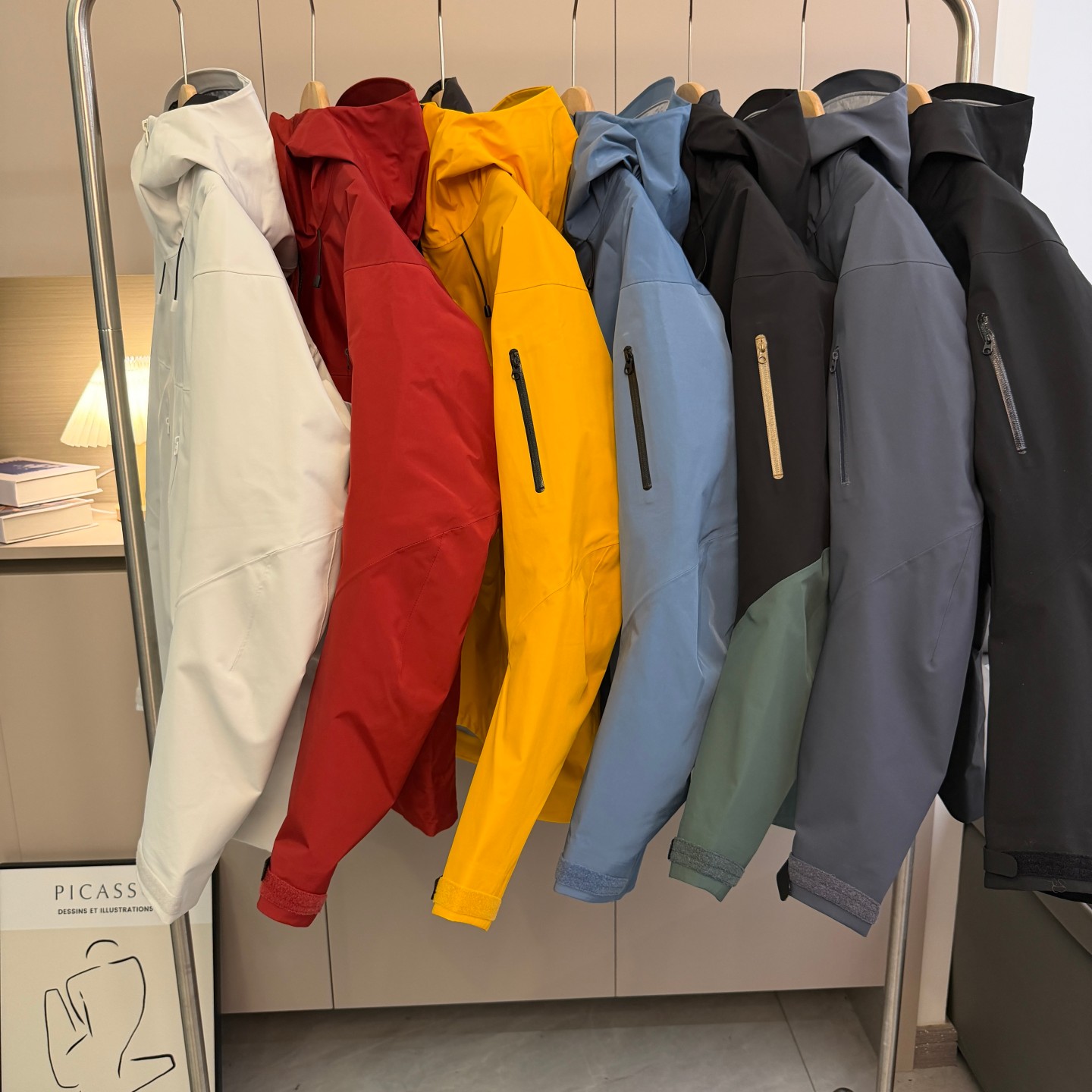 袅家冬季羽绒两件套三合一！硬壳男女户外登山防风防水冲锋羽绒服