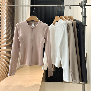 秋冬女显瘦保暖立领抓绒衣长袖 软糯舒适 上衣 线下249 蕉系列