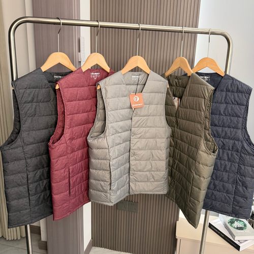 捡漏款！出韩国单！秋冬男女款轻便保暖休闲百搭V领羽绒马甲背心