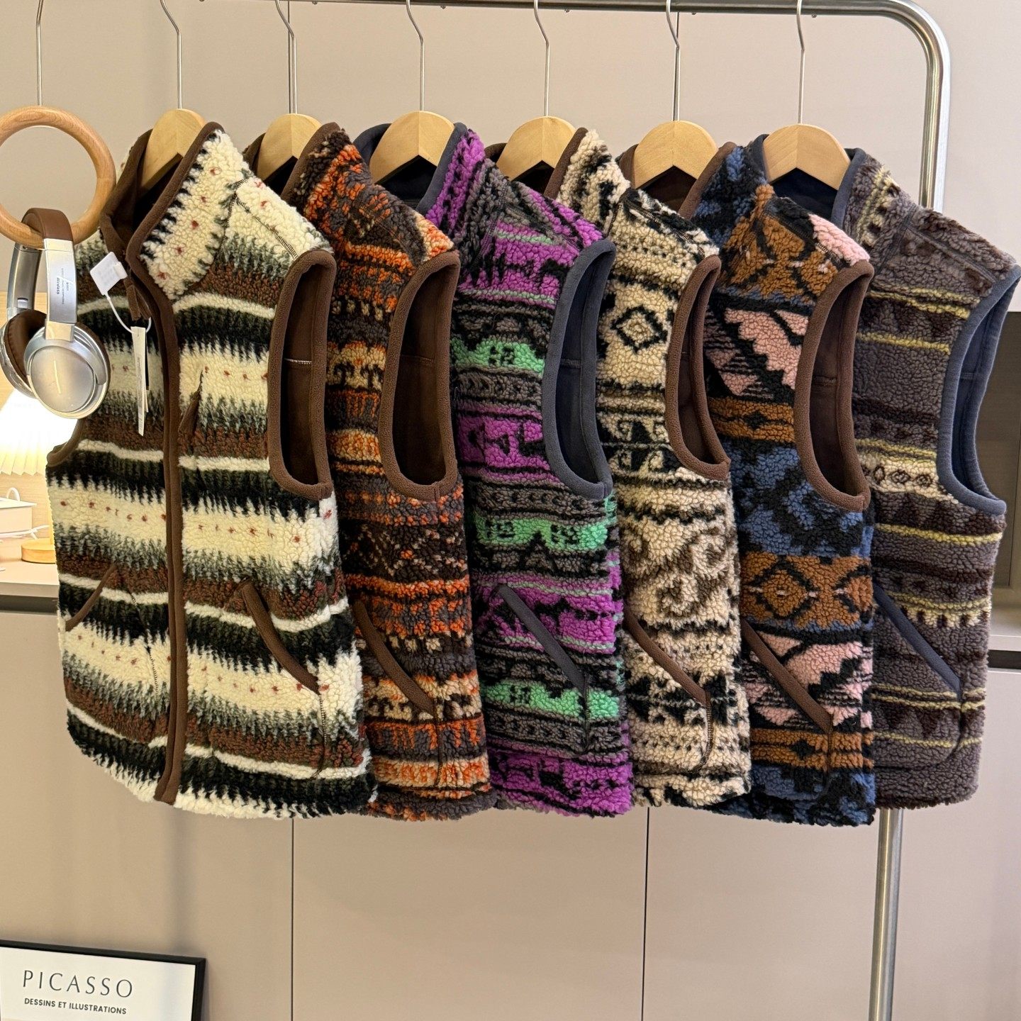 渠道牛货！费尔岛仿羊羔毛！男女双面蓄热绒加厚保暖叠穿马甲外套,男装,常规马甲,淘宝优惠券,粉丝福利购,淘宝优惠卷