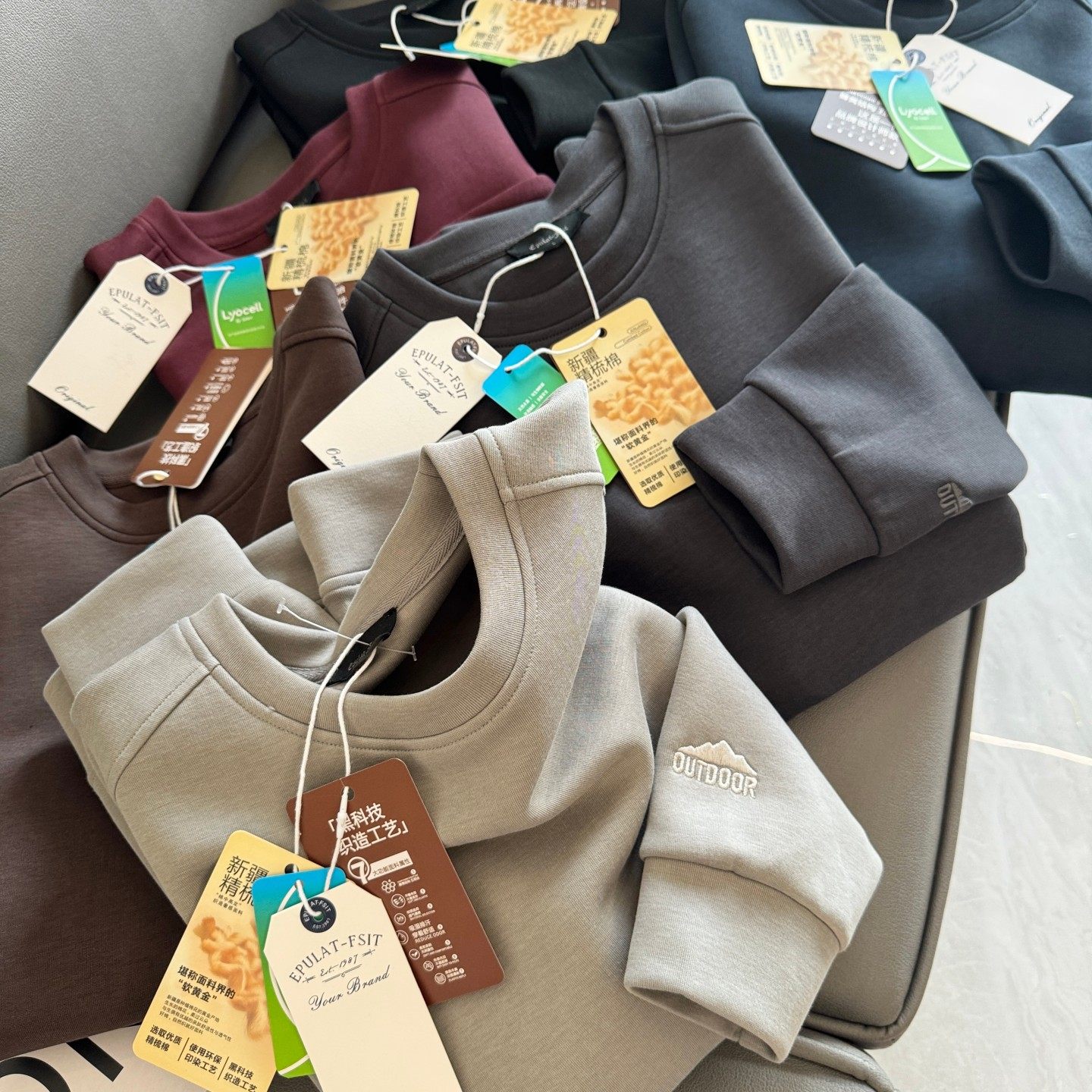 舒适亲肤！天丝云感空气棉！秋冬男士纯色百搭圆领休闲套头卫衣潮,男装,卫衣,淘宝优惠券,粉丝福利购,淘宝优惠卷