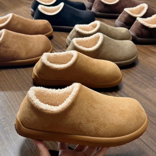 可爱小土豆！男女都有！仿羊羔绒内里！加绒加厚保暖防滑勃肯鞋