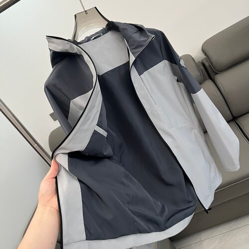 【H剪】木巨599！配色超帅！都市冲锋功能服男户外连帽夹克外套潮