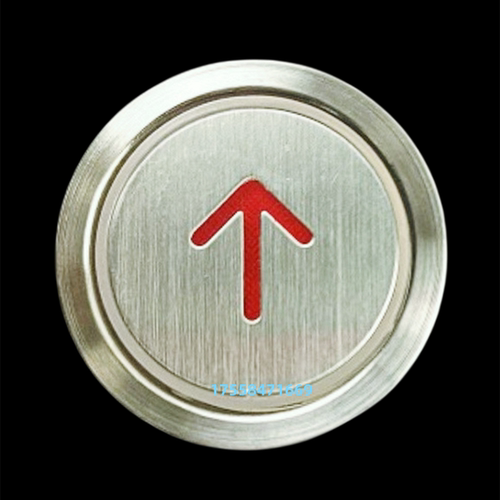 梅轮电梯配件LW-27按钮富士力按键施塔德盲文圆形按钮LW-27现货