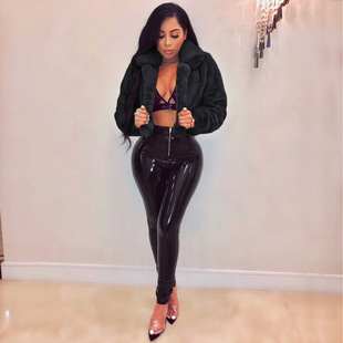 cardigan short jacket Loose coat fur fluff 绒毛外套 faux