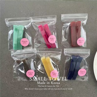 韩国东大门进口少女果冻彩色鸭嘴夹侧边夹刘海碎发夹对夹发卡头饰