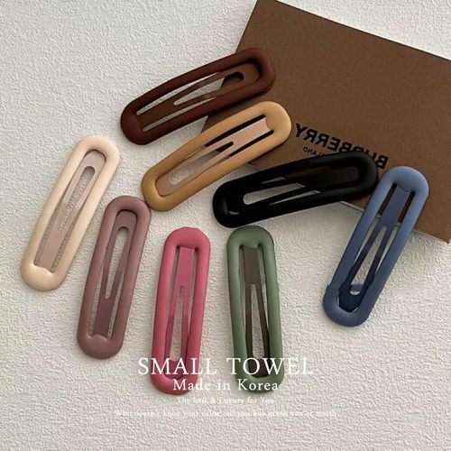 韩国秋冬少女磨砂对夹