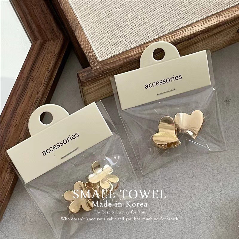 百搭金属爱心刘海小抓夹