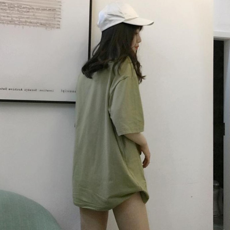 ins超火cec短袖女2019新款上衣學生寬松半袖蹦迪中長款半袖t恤潮在類目 女裝/女士精品, T恤中 - 來自Buy2taobao.com提供專業的淘寶代購服務