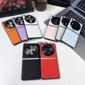 适用oppofindx7手机壳液态素皮新款 全包FindX6pro高级感商务防摔x7Ultra保护套情侣超薄皮壳创意男女包镜头