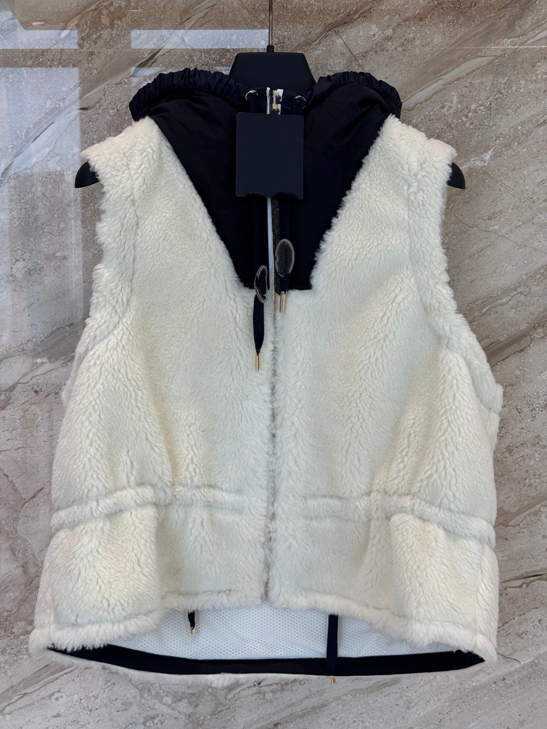 2025早春新款女士立领长袖外套马甲