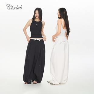 显瘦千禧辣妹爵士运动裤 潮 微阔 A版 抒情系列 CBXLAB街舞潮牌