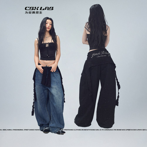CBXLAB街舞潮牌kpop辣妹跳舞长袖