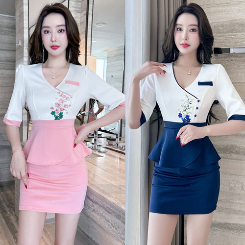 采耳水疗沐足减龄修身时尚工作服