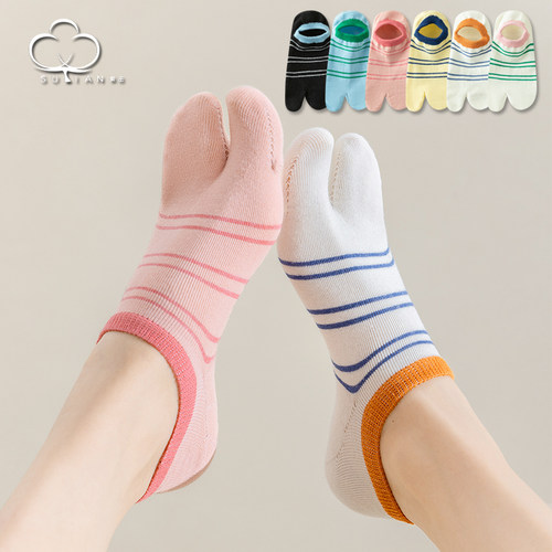 【清仓-满8元包邮】分趾船袜夏