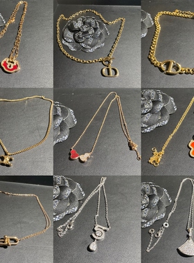 包邮黄铜2026新款5字葫芦马蹄项链锁骨链女颈链字母百搭时尚简约