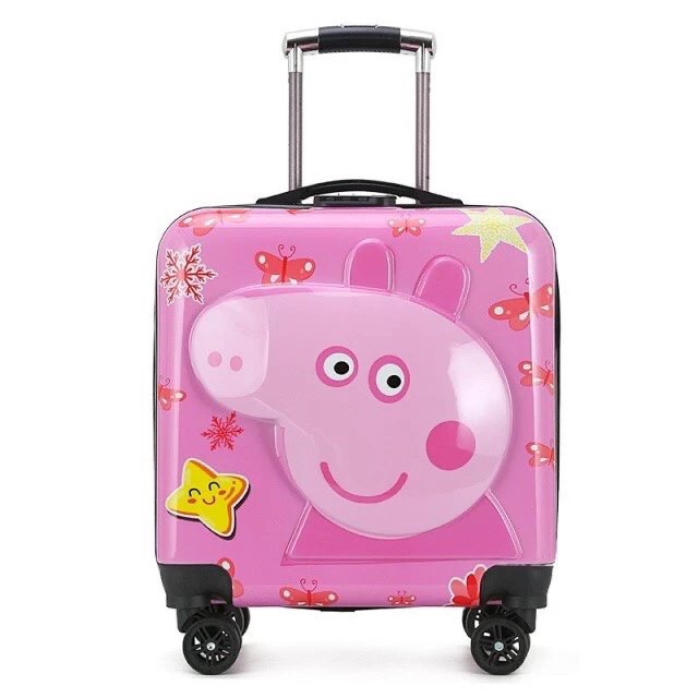 多多18寸儿童拉杆箱20寸男女小孩旅行箱宝宝行李箱万向轮卡通登D