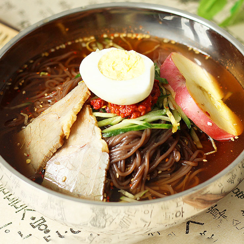 朝鲜族冷面东北大冷面延吉正宗小麦冷面汤料真空袋装包邮荞麦冷面