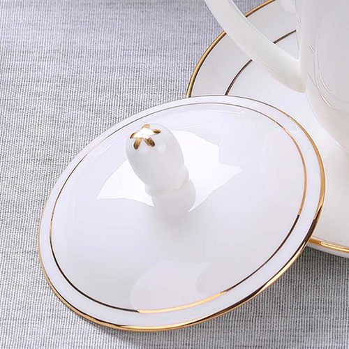 骨瓷杯盖陶瓷茶杯盖子马克杯配件