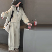 外套休闲两件套 儿童时髦洋气女大童春装 女童运动套装 春秋2026新款