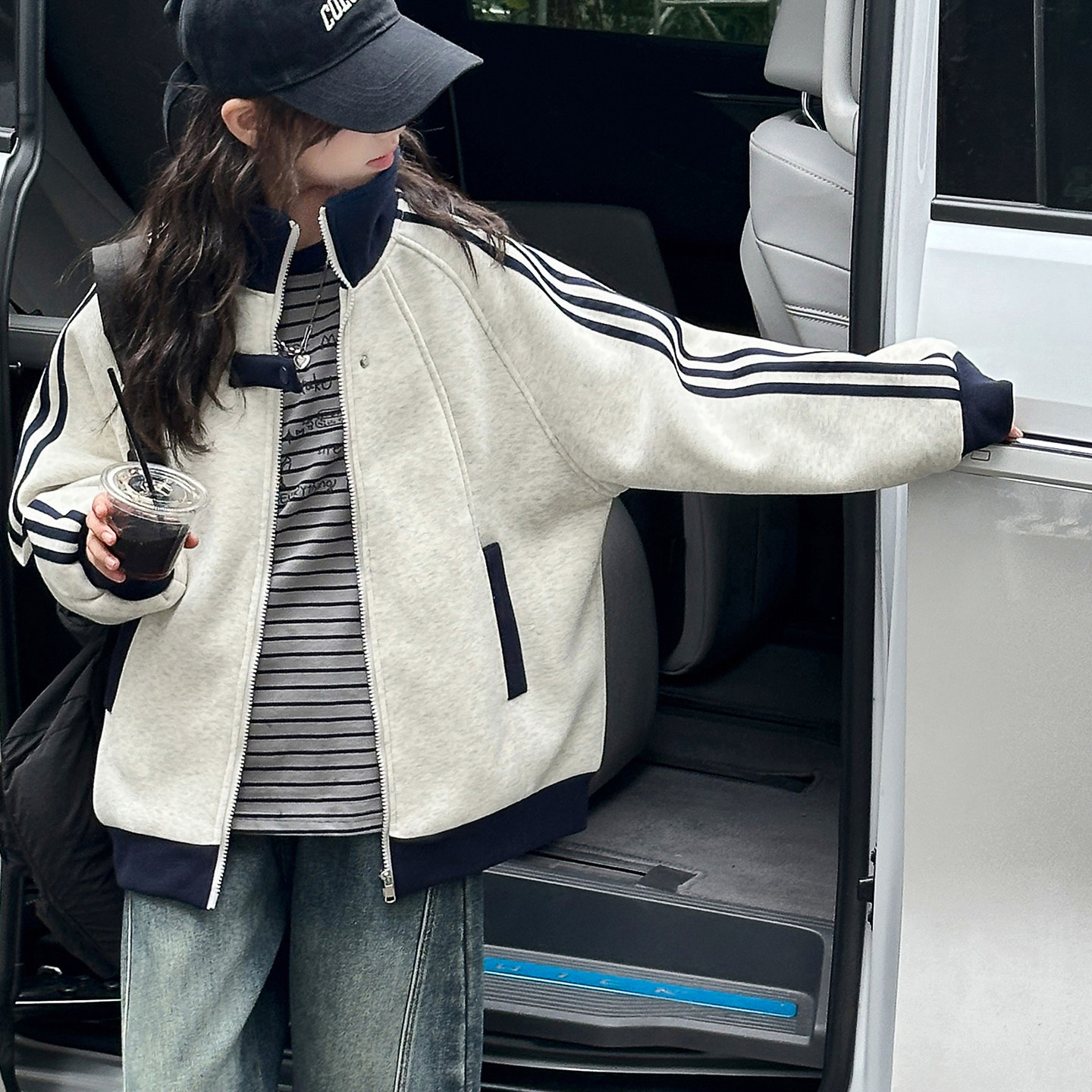 女童运动冬季2025新款儿童女孩加绒加厚秋冬女大童冬装超好看外套,童装/婴儿装/亲子装,普通外套,淘宝优惠券,粉丝福利购,淘宝优惠卷