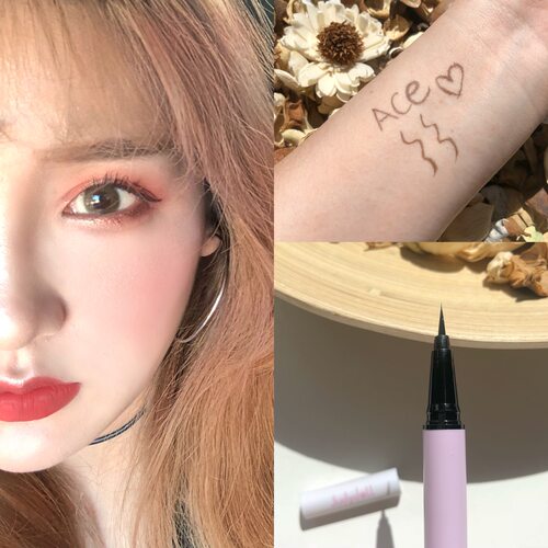 不脱妆棕色眼线液笔店主推荐