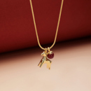 Onchic小马项链本命年新年2025马年吉祥红色毛衣链轻奢高级感女士