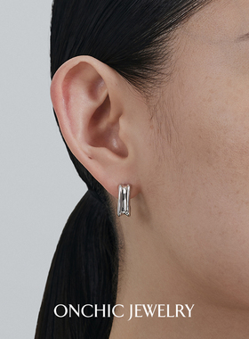 明星同款OnchicOR系列几何系列耳环女高级感小众设计耳钉简约简约