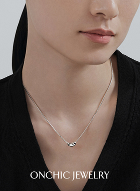 明星同款OnchicOR系列云舟项链女蛇骨链设计感小众锁骨链轻奢高级
