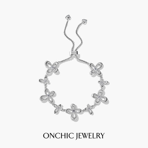 Onchic浮梦花影手链女款轻奢小众