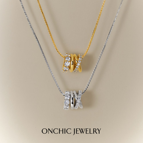 Onchic缠绕路路通项项链