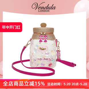 Vendula英国原创手工女包 古老糖果店可爱少女风透明创意糖果罐包