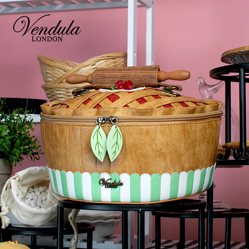 Vendula英国原创手工女包 馅饼店系列稀奇古怪手提单肩斜挎双肩包