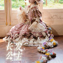 童话洛丽塔连衣裙尾款 暮眠小镇lolita裙新品 长发公主原创正版