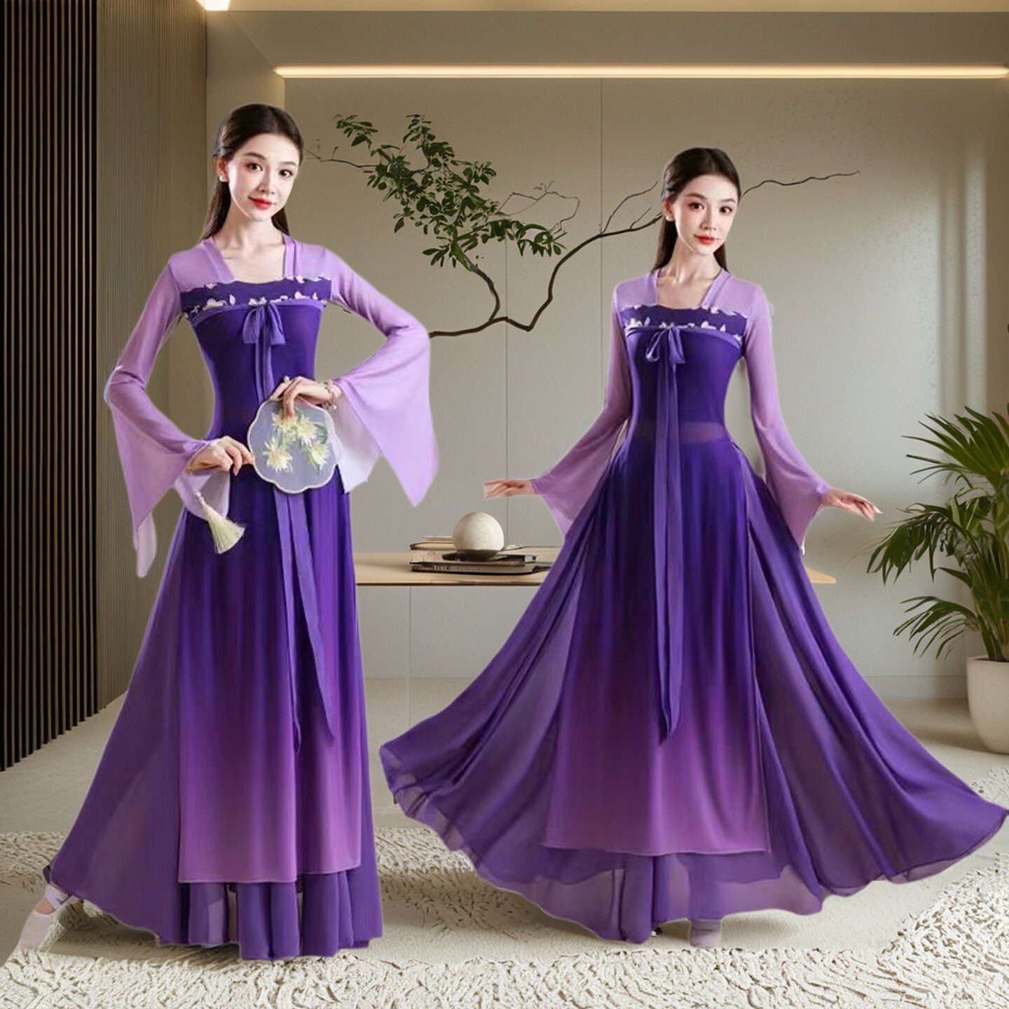 古典舞服女飘逸古风汉唐舞