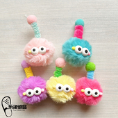 饰品可爱卡通毛绒毛球鞋 新款 扣配件卡骆驰 鞋 装 Crocs配饰洞洞鞋 花