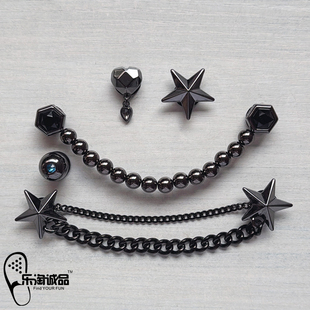 新款Crocs配饰洞洞鞋花 鞋上装饰品卡通金属朋克鞋扣配件卡骆驰