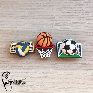 新款Crocs鞋花正品洞洞鞋花 足球鞋扣鞋上配件装饰品卡骆驰智必星