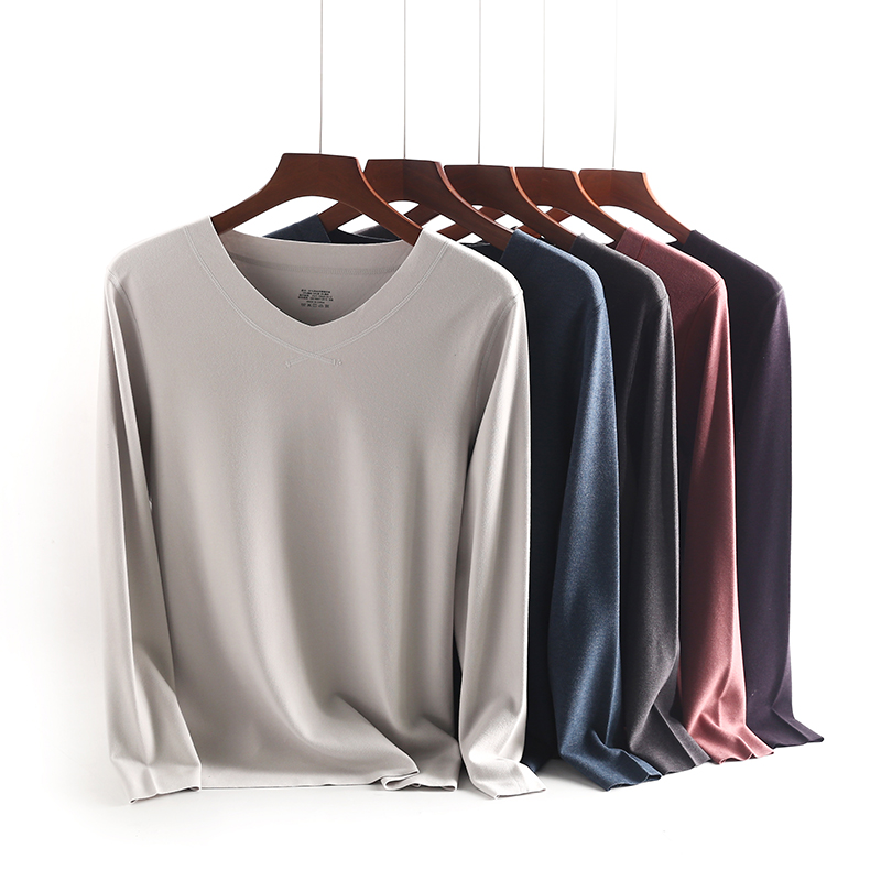 男士德绒无痕保暖内衣