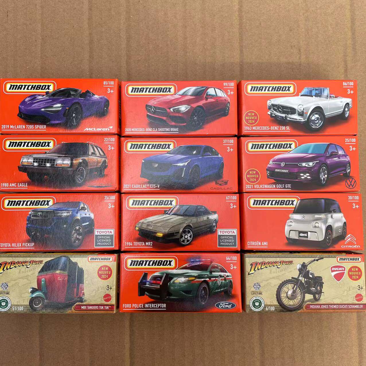 23M P 성냥갑 합금 자동차 영웅 컬러 박스 시리즈 소년 화재 구조 차량 스포츠카 장난감 DNK70