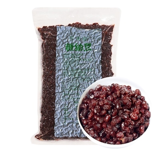 糖纳豆熟红豆2.5kg 奶茶面包原材料免煮蜜豆袋装烘焙熟糖纳绿竹豆