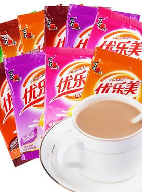 送杯子新日期多口味袋装奶茶粉