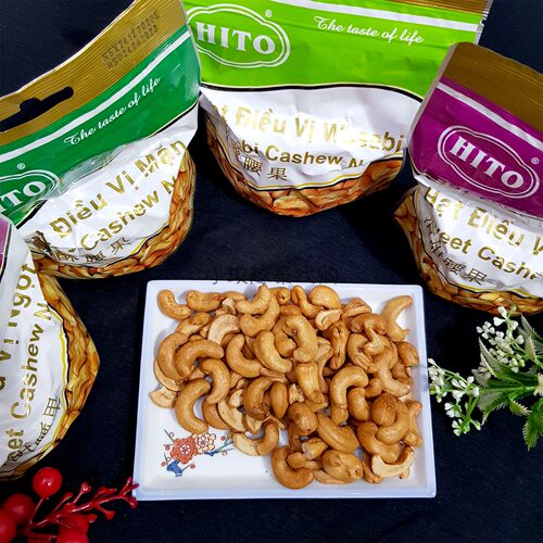 越南腰果HITO忆霖 山葵味/辣味/咸酥味/清甜味嘴馋追剧小零食代购