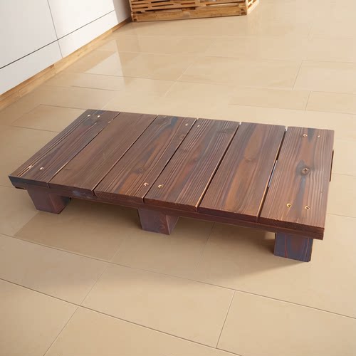 防腐木地台鱼缸增高架承重1000斤