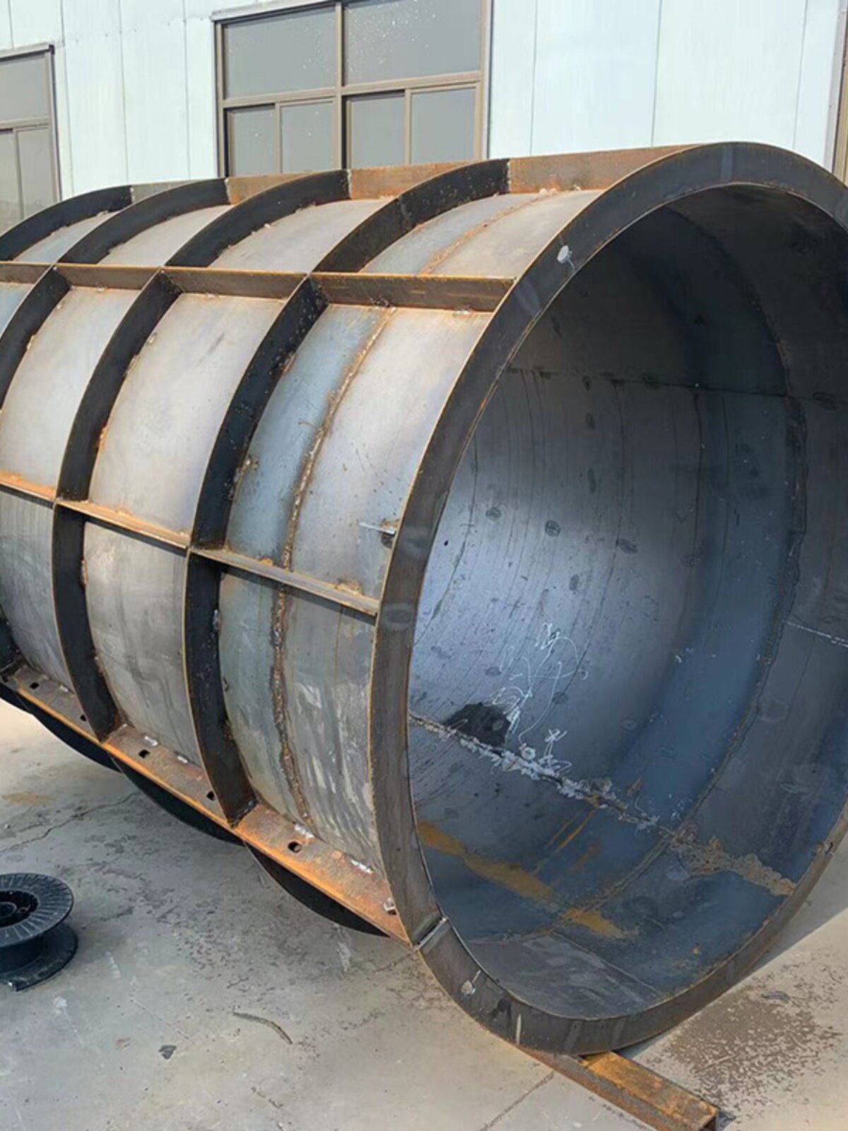 检查井模具圆形方井预留孔下水电力通信排公路市政雨污水井钢模板