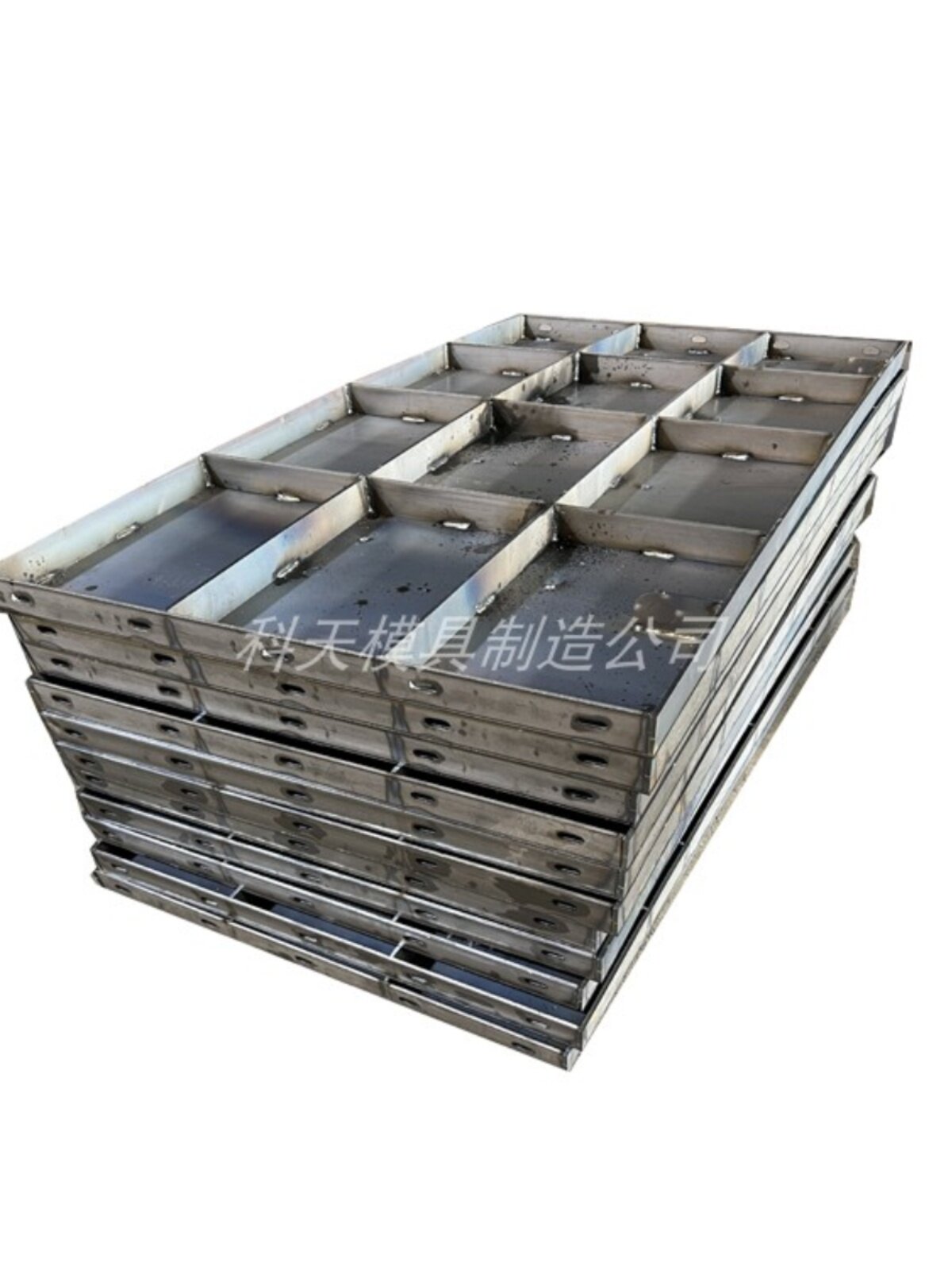 现浇混凝土风电基础模具 风机发电底座钢模板 水泥承台基座钢模具